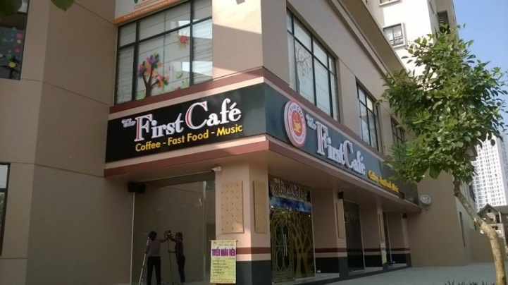 Lắp đặt hệ thống âm thanh tại First Cafe