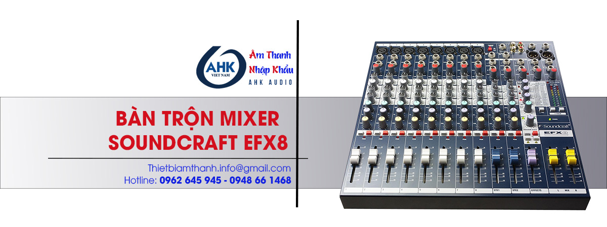 ban tron am thanh mixer soundcraft efx8 gia re chat luong tot nhat ha noi