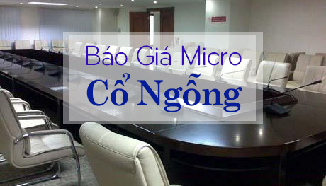 Báo giá micro cổ ngỗng tại hà nội nhập khẩu chất lượng