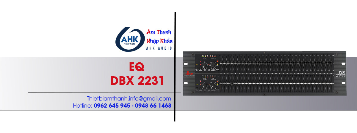 eq dbx 2231 chinh hang gia re chat luong tot nhat ha noi