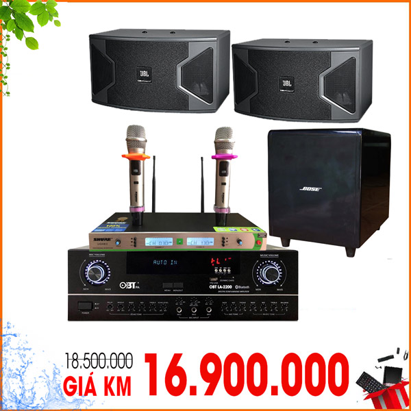 Âm thanh karaoke gia đình chất lượng giá rẻ phổ biến hơn 16 triệu​​​​​​​