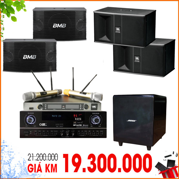 Bộ dàn hát karaoke gia đình chuyên nghiệp phổ biến nhất