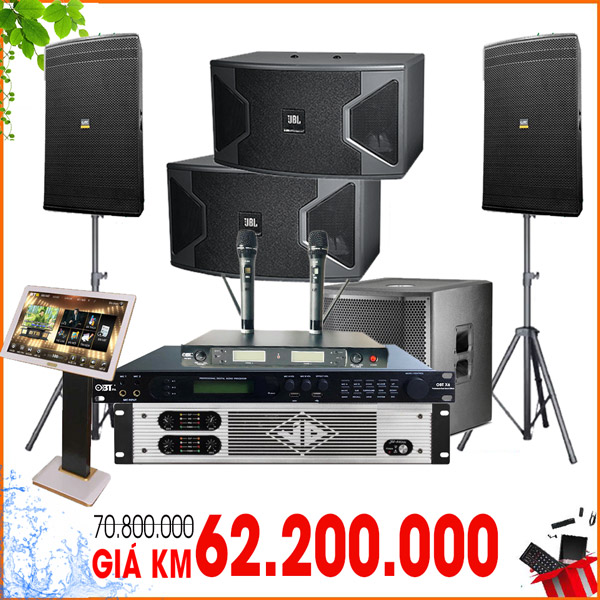 Dàn karaoke gia đình cao cấp trên 60 triệu chuyên nghiệp tại HN