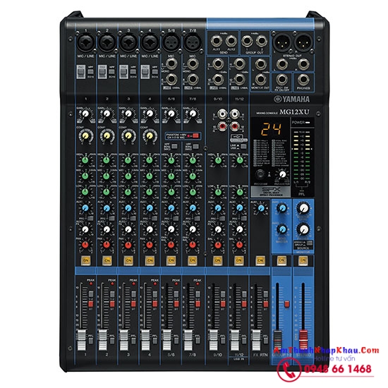 Đánh giá, phân tích Mixer Yamaha MG 12XU