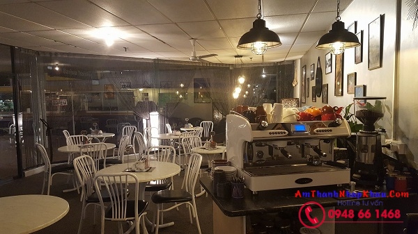 Lắp đặt âm thanh quán cà phê, cafe - Loa nghe nhạc quán trà sữa