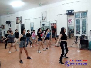 thiết kế báo giá âm thanh phòng tập Gym, yoga, aerobic, thể hình