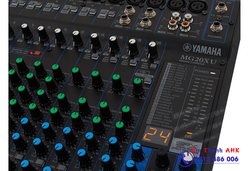 màn hình mixer yamaha mg20xu