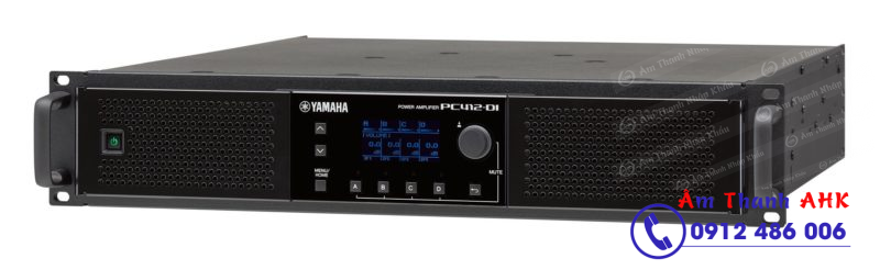 mặt nghiêng trái amply yamaha pc 412di