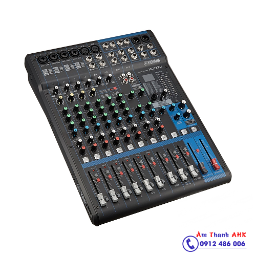 mặt nghiêng trái mixer yamaha mg12xu