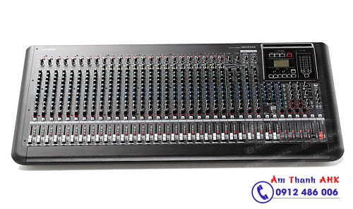 mặt nghiêng trên mixer yamaha mgp32x