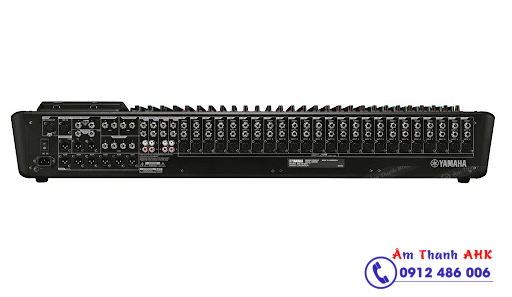 mặt sau mixer yamaha mgp32x