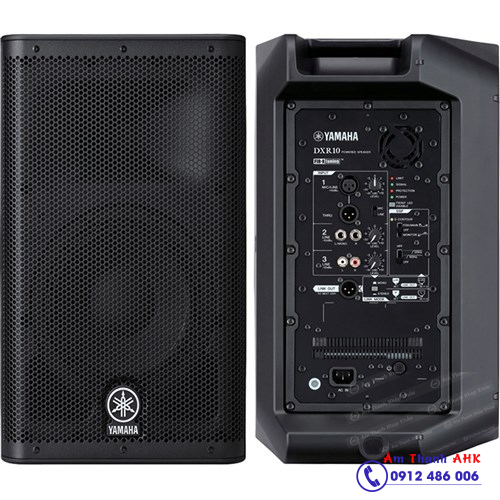 mặt trước sau loa yamaha dxr10