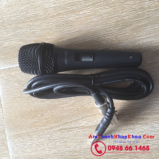 Micro chuyên hát karaoke OBT 1200 nhập khẩu giá ưu đãi