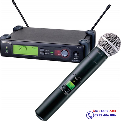 Micro hát karaoke chuyên nghiệp chính hãng SLX24A SM58 giá rẻ nhất