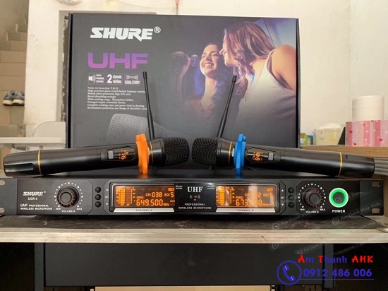 Mua bán micro karaoke Shure UGR8 chính hãng chất lượng giá rẻ hát gia đình