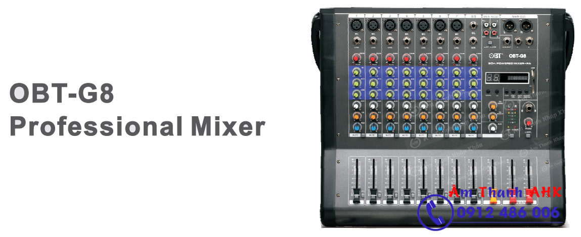 Mixer liền công suất 250w OBT G8 chính hãng giá rẻ nhất