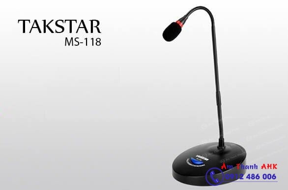 Micro để bàn để bục có dây giá rẻ nhất Takstar MS118