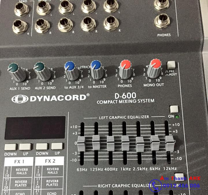 nút điều chỉnh mixer dynacord