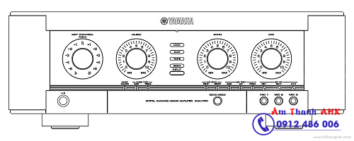 so do mat truoc amply yamaha kma1080